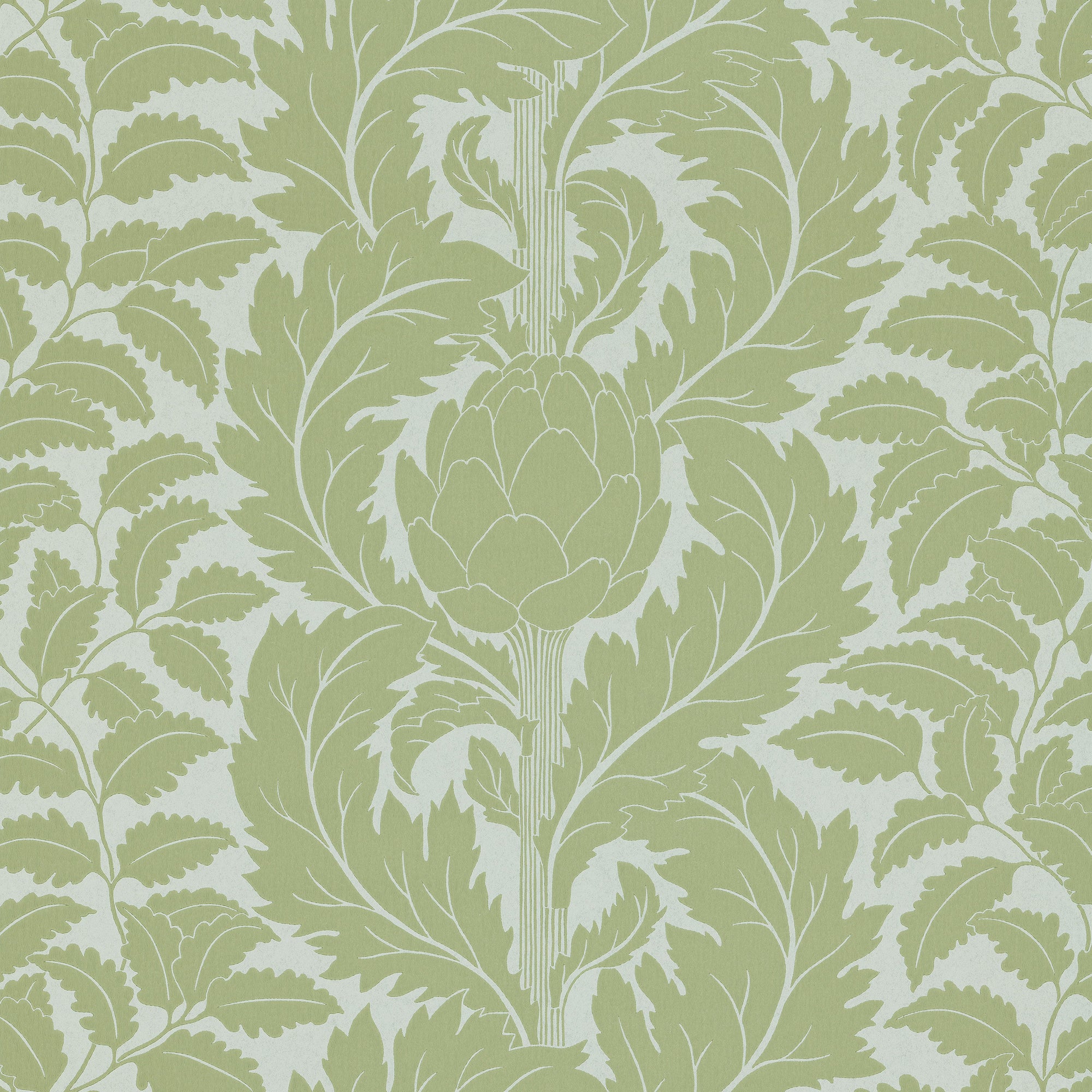 Wallpaper Artichoke - Garden Green