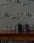 Wallpaper A Walk in the Park - Dusty Olive