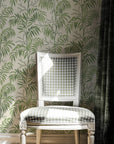 Wallpaper Casablanca Afternoon - Palm Green