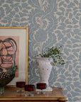 Wallpaper Artichoke - Eggshell blue