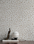 Wallpaper Flower Shower - Chalk White