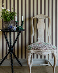 Wallpaper Jagged Stripe - Marron