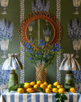 Wallpaper Delphinium - Arbour Green