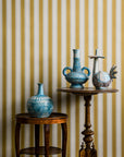 Wallpaper Jagged Stripe - Mustard