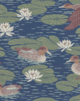 Wallpaper Duck Pond - Deep Blue