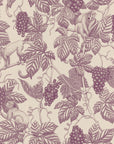 Wallpaper Grape Thief - Burgundy