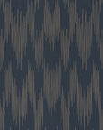 Wallpaper Ikat - Midnight Blue 13-84