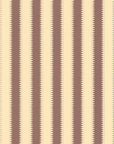 Wallpaper Jagged Stripe - Marron