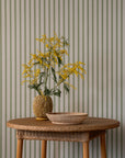 Wallpaper Stitched Stripe - Olive 29-45