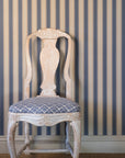 Wallpaper Jagged Stripe - Denim 30-64