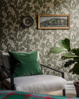 Wallpaper Oak Tree Tails - Olive