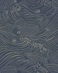 Wallpaper Plenty more Fish - Ink Blue