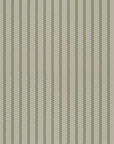 Wallpaper Stitched Stripe - Leaf Green
