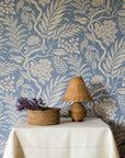 Wallpaper Cornucopia - Sky blue