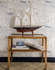 Wallpaper S/Y Gratia - Indigo 44-44