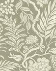 Wallpaper Cornucopia - Khaki green