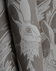 Wallpaper Hares in hiding - Taupe