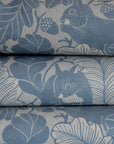 Wallpaper Oak tree tails - Washed denim