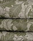 Wallpaper Oak tree tails - Olive