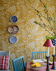 Wallpaper Cornucopia - Ochre