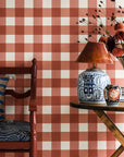 Wallpaper Picnic - Brick red