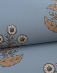 Wallpaper Floret - Dala blue