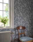 Wallpaper Oak Tree Tails - Washed Denim