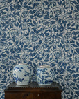 Wallpaper My peony garden - China blue