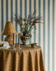 Wallpaper Jagged Stripe - Turquoise NEW COLOURWAY!