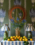 Wallpaper Delphinium - Arbour green