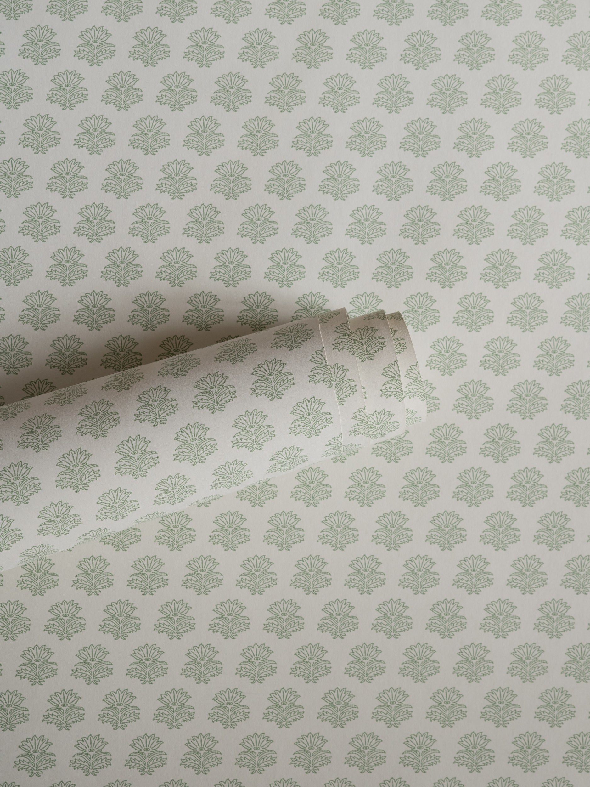 COMING SOON Wallpaper India - Sage Green 49-55