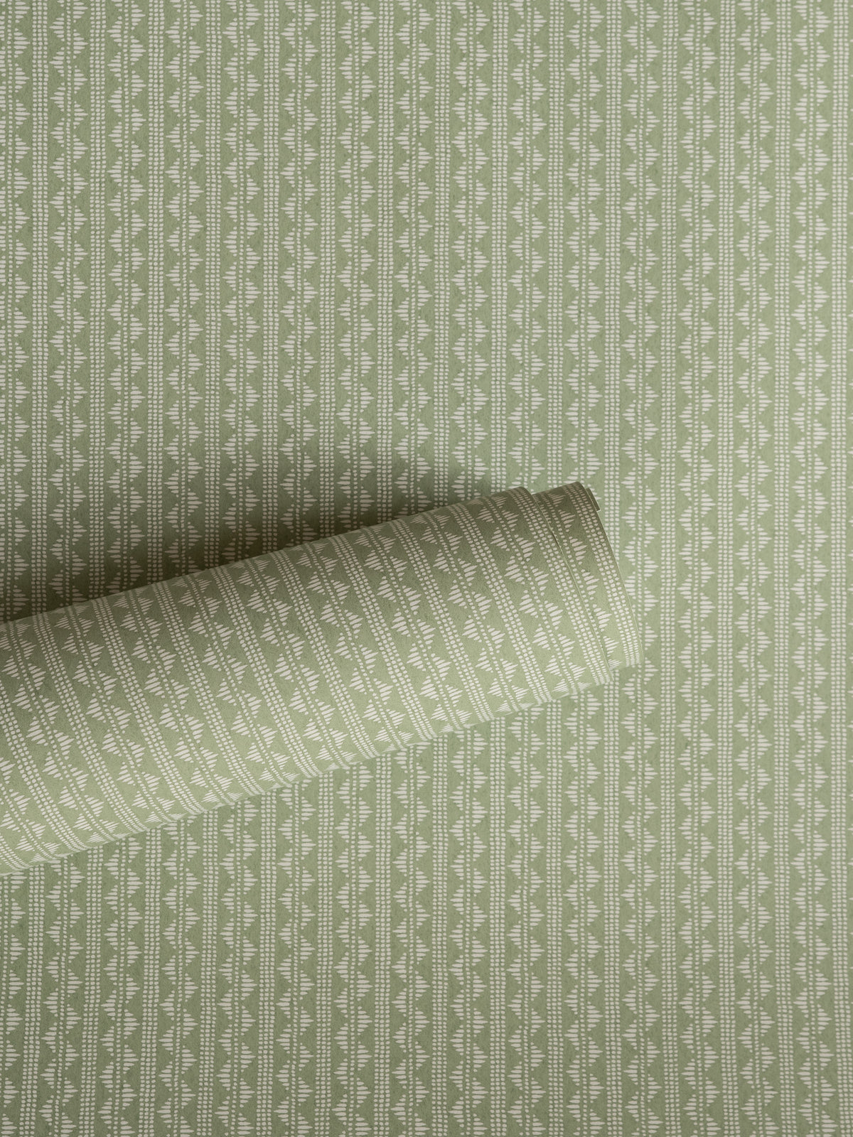 COMING SOON Wallpaper Zigzag - Laurel Green 51-45