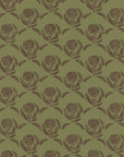 Wallpaper Daisy - Arbour green