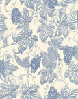 Wallpaper Grape thief - Faded denim