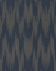 Wallpaper Ikat - Midnight blue