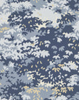 Wallpaper Into the woods - Misty blue