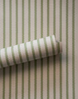 Wallpaper Stitched Stripe - Olive 29-45