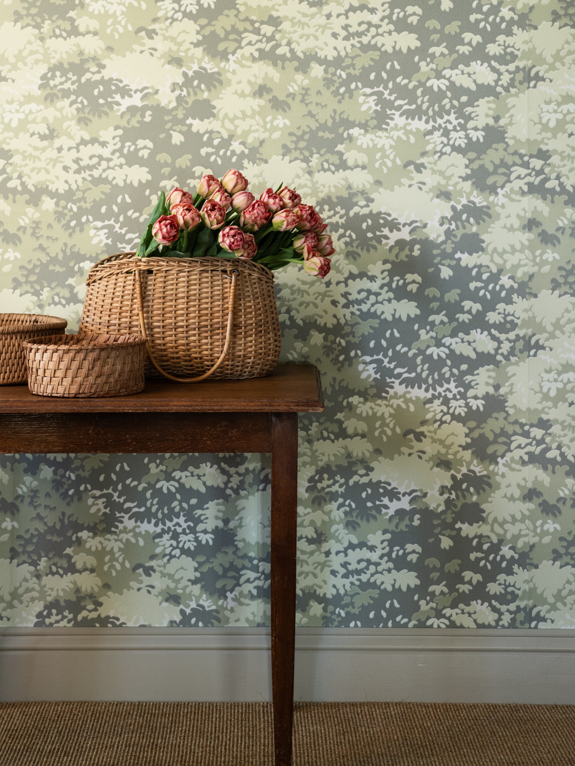 Wallpaper Into the Woods - Spring Green