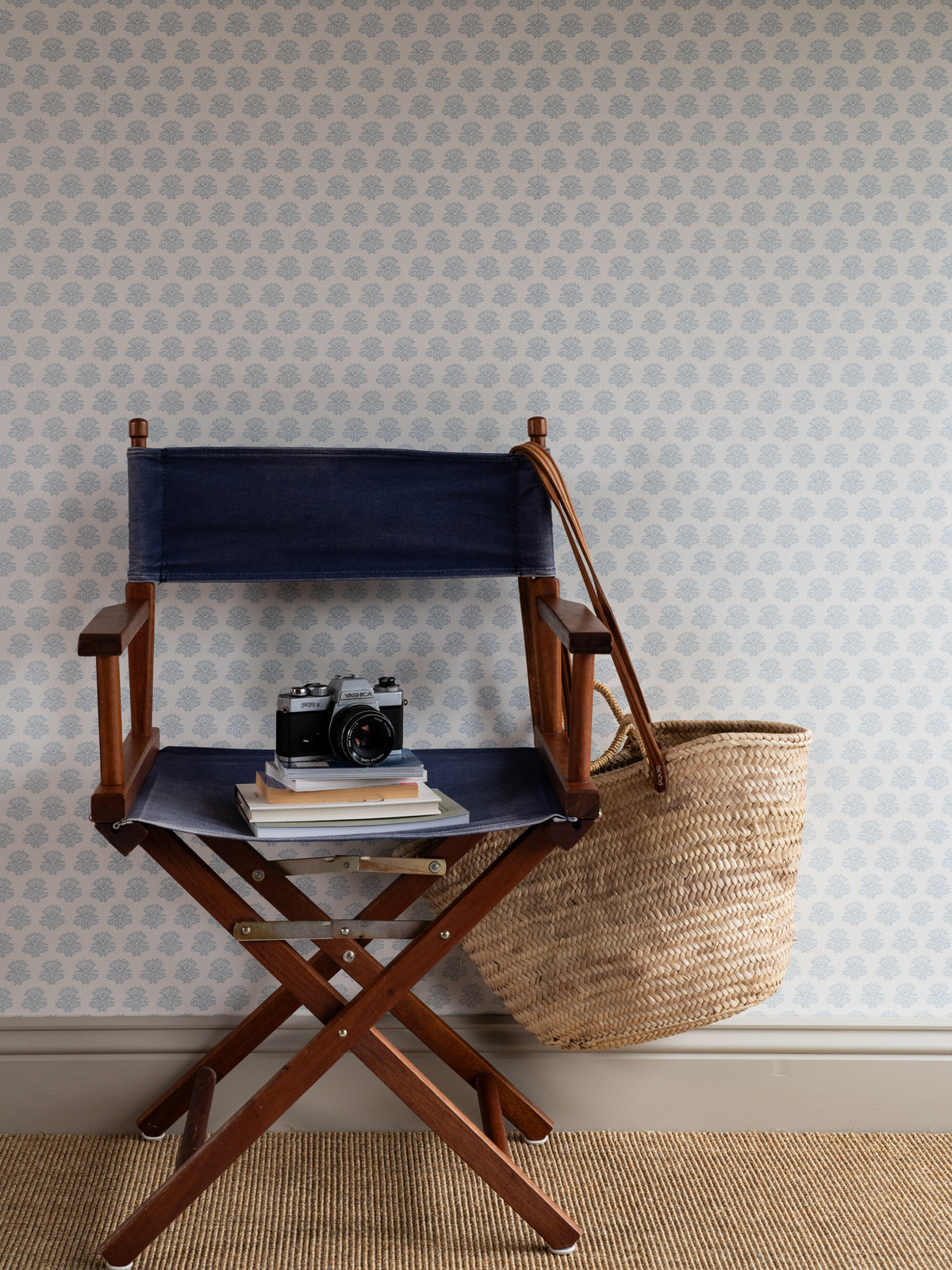 COMING SOON Wallpaper India - Vintage Blue 49-54