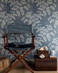 COMING SOON Wallpaper Acacia - Jeans Blue 53-44