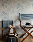 COMING SOON Wallpaper Voyage 1929 - Vintage Blue 50-44
