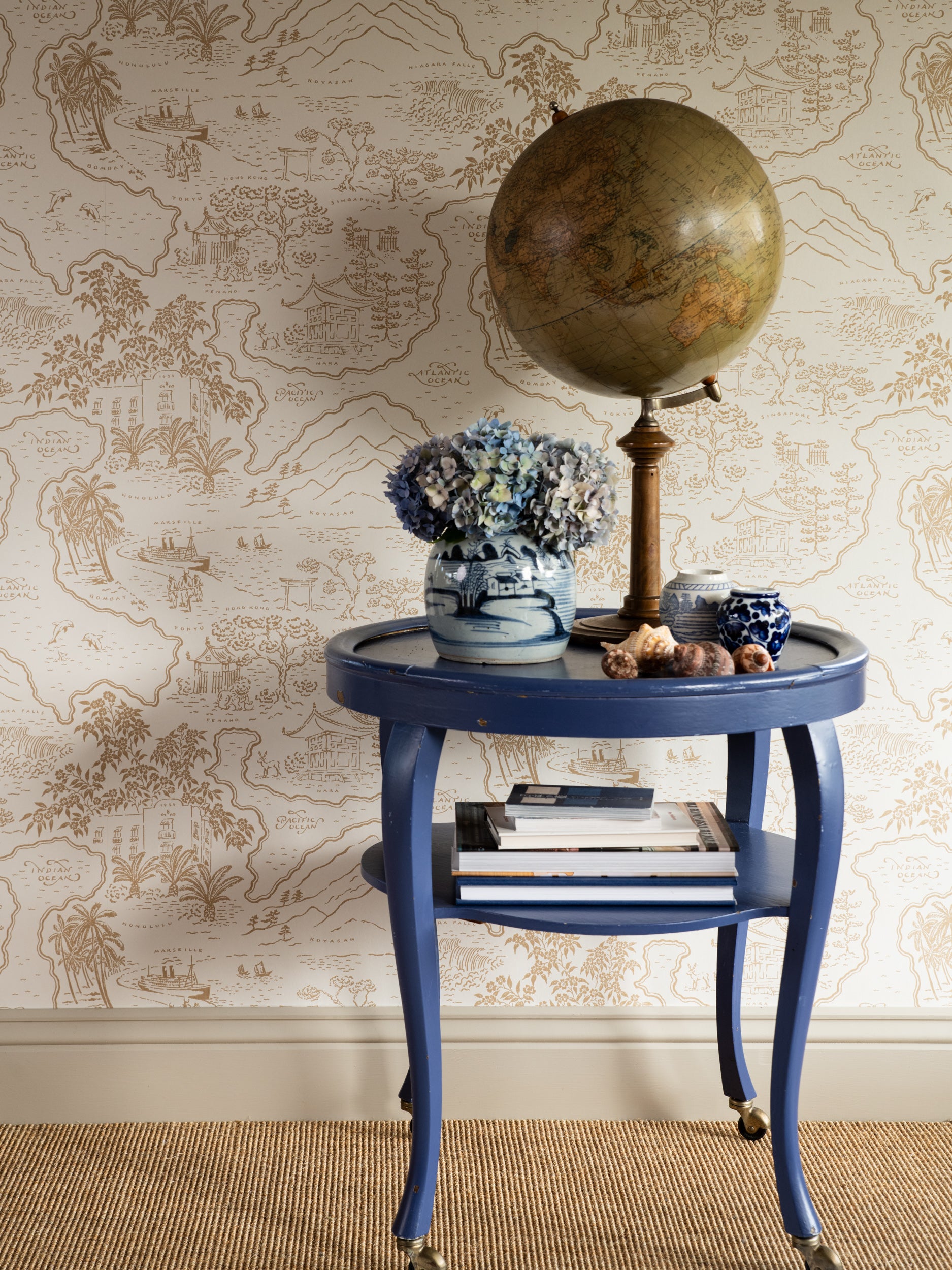 COMING SOON Wallpaper Voyage 1929 - Cinnamon 50-49