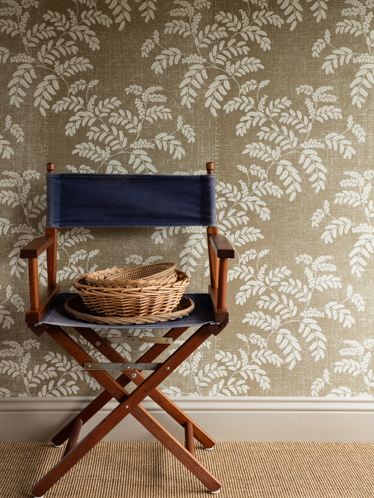 COMING SOON Wallpaper Acacia - Chino Beige 53-58