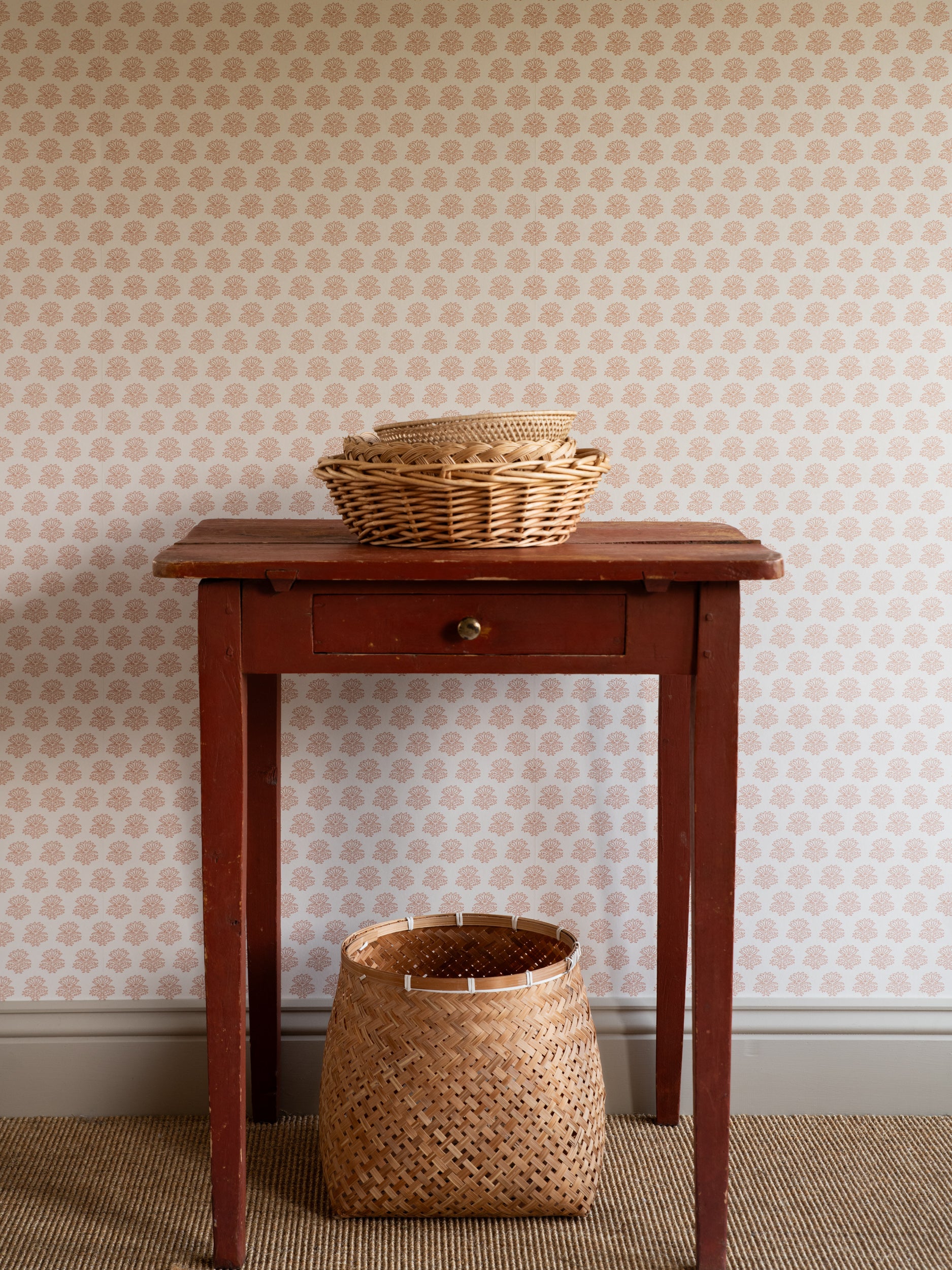COMING SOON Wallpaper India - Rusty Red 49-58