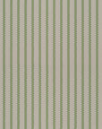 Wallpaper Stitched Stripe - Leaf green