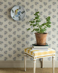 Wallpaper Edelweiss - Pearl blue