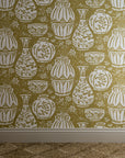 Wallpaper Pottery - Olive Oil