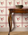 Wallpaper Rose - Faded red